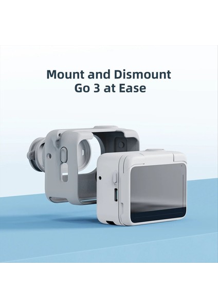 INSTA360 Go 3 Vücut Silikon Kapak Koruma Korusu Koruyucu Gövde Kılıfı INSTA360 Go 3 Aksesuar Gri (Yurt Dışından) fırsatları