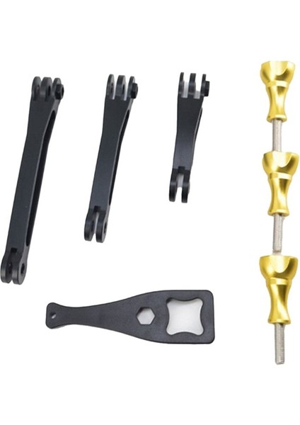 Gopro Hero Için 7/6/5 Kamera Kaskı Uzantısı Selfie Bracket 3-1 Arası Uzatma Çubuğu Evrensel Uzatma Braketi (Yurt Dışından)