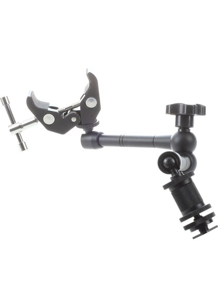 11 &quot Inç Sürtünme Mafsallı Sihirli Kol + Süper Kelepçe Yengeç Pense Klipsi Dslr Için (Yurt Dışından) indirimleri