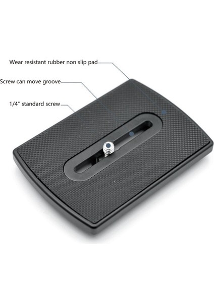 1/4 Inç Vidalı Dslr Kameralı Libec TH-650HD Kamera Tripod Kafası Montaj Plakası Için 2x Hızlı Serbest Bırakma Plakası (Yurt Dışından) indirimleri