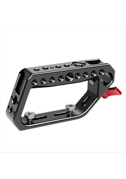 Kamera Üst Kolu Soğuk Ayakkabı Montajı ile 1/4 3/8 Arri Peynir Delikleri 15 mm Ray Çubuğu Kelepçesi Dslr Kamera Aksesuarları (Yurt Dışından) indirimleri