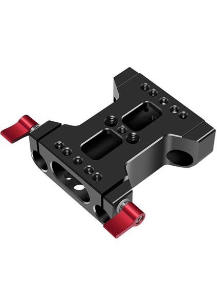 Tavşan Kafesi ve Dslr Teçhizat Kamera Aksesuarları Için Uygun Çift 15MM Çubuk Ray Kelepçeli Kamera Tabanı Plakası (Yurt Dışından) indirimleri