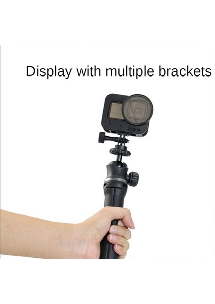 Gopro Aksesuarları Için Dönüşüm Temel Fotoğraf Aksesuarları Taşınabilir Eylem Kamera Adaptörü Siyah (Yurt Dışından) modelleri