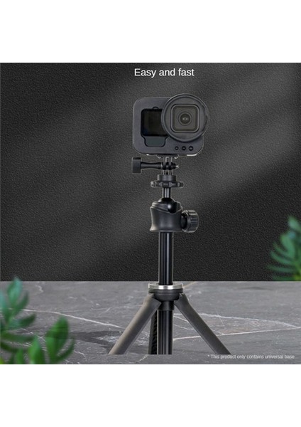 Gopro Aksesuarları Için Dönüşüm Temel Fotoğraf Aksesuarları Taşınabilir Eylem Kamera Adaptörü Siyah (Yurt Dışından) fırsatları