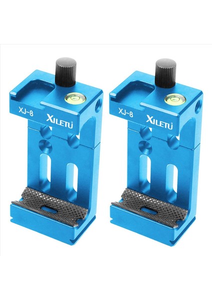 2x Xıletu Xj-8 Tripod Kafa Braketi Cep Telefonu Tutucu Klipsi Flashlight Mikro Telefon Ruh Seviyesine Sahip (Yurt Dışından)