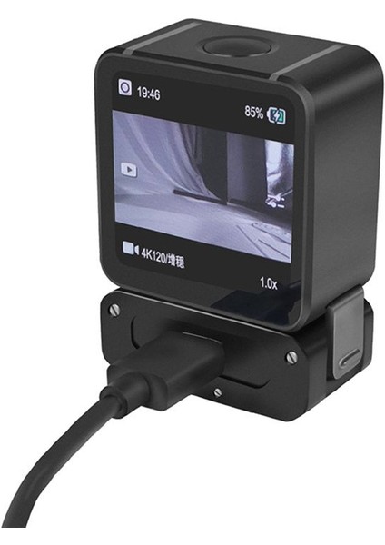 2 In1 Manyetik Şarj Adaptörü Katlanabilir Tripod Montajı 1/4 Inçlik Arayüz Eylem 2 Eylem Kamerası (Yurt Dışından) fiyatları