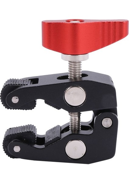 3x Slr Kamera Sihirli Kol Çift Sıcak Ayakkabı Balo Kafa Yengeç Pençesi Klipsi Evrensel Monitör Braket Balo Kafa Kelepçesi Süper Tutucu (Yurt Dışından) modelleri