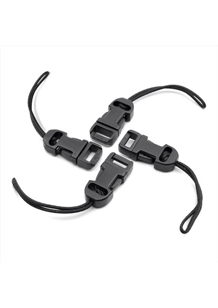 4 Adet Hızlı Serbest Bırakma Kamera Kayışı Qd Döngüler Konnektör Adaptör Kamera Dijital Kameralar Için Hızlı Sürüm Klibi Dürbün (Yurt Dışından)