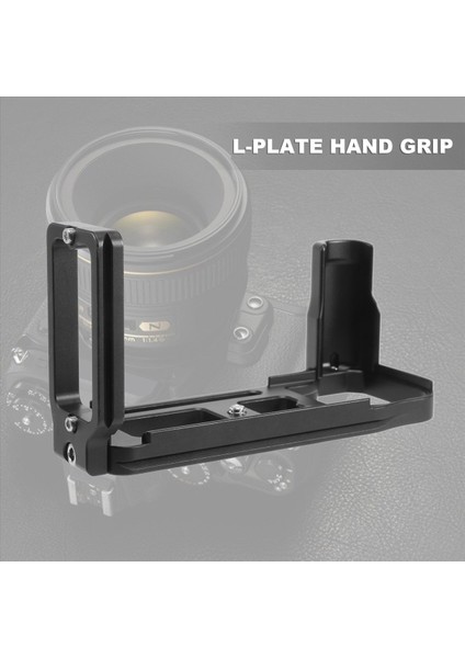 Hızlı Bırakma L Plaka Dikey Çekim El Kavrama Tutucu Braket Nikon Df Df Dslr Kamera Siyah (Yurt Dışından) indirimleri