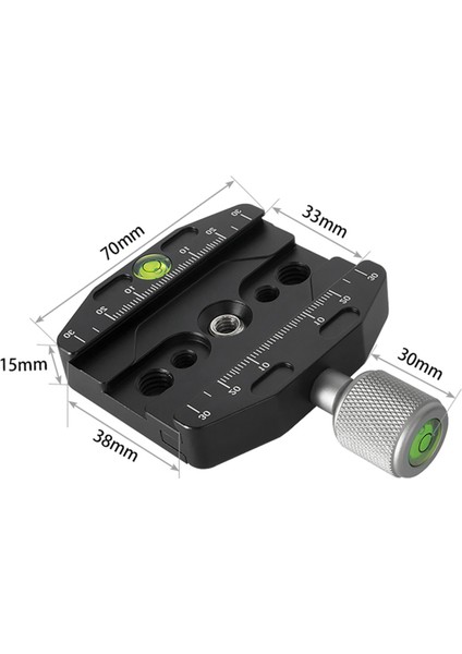 Arca Swiss Manfrotto Gitzo Tripod Balo Kafası Için 2x Bexin QR-70N Kelepçe Hızlı Serbest Bırakma Plakası (Yurt Dışından) fırsatları