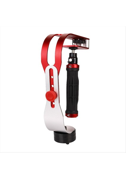 Dslr Kameralar Kamera Taşınabilir Yay Şeklinde Handheld Sabit Video Çalkalama Karşıtı Denge Dengeleyicisi Kırmızı (Yurt Dışından)