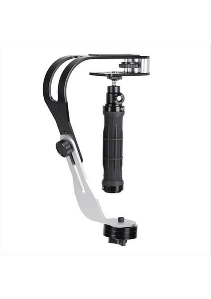 Dslr Kameralar Kamera Taşınabilir Yay Şeklinde Handheld Sabit Video Çalkalama Karşıtı Denge Dengeleyicisi Siyah (Yurt Dışından)