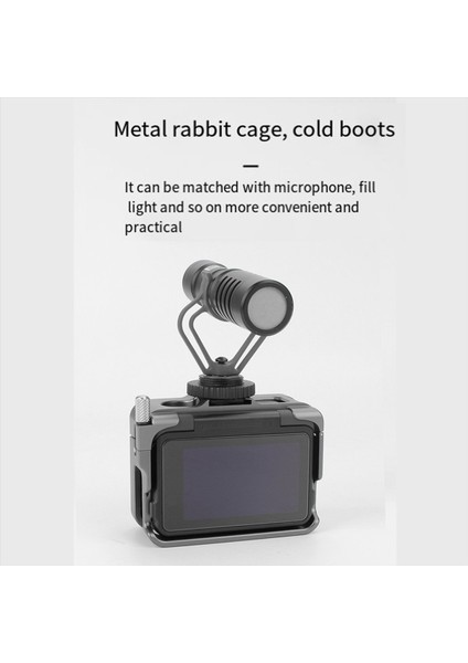 INSTA360 Ace /ace Pro Çerçevesi Kamera Kafesi Hızlı Bırakma Kılıfı Montaj Adaptör Anti -Fall Koruyucu Kabuk (Yurt Dışından) modelleri