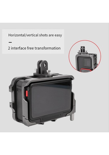 INSTA360 Ace /ace Pro Çerçevesi Kamera Kafesi Hızlı Bırakma Kılıfı Montaj Adaptör Anti -Fall Koruyucu Kabuk (Yurt Dışından) indirimleri