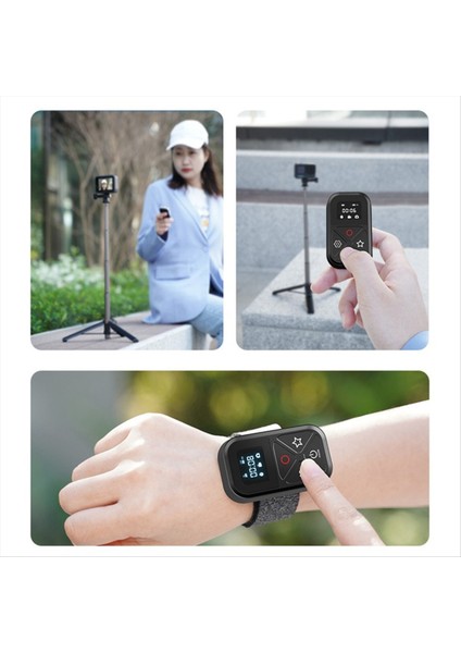 Smart Kablosuz Uzaktan Kumanda Su Geçirmez Kamera Kontrolörü Go Pro Hero 8/9/10 Max Max Ruter Bluetooth Uyumlu (Yurt Dışından) fırsatları