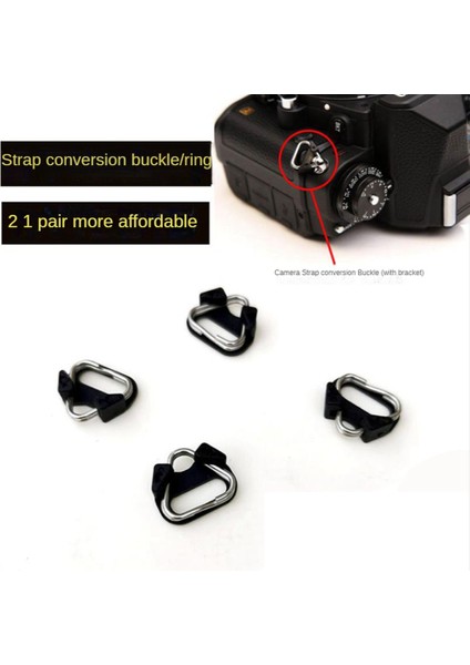 10PCS Kamera Lug Ring Kamera Kayışı Üçgen Bölünmüş Halka Kancası Fujifilm Için Lecia Için Nikon Için Nikon Için Olympus Dslr (Yurt Dışından) fiyatları
