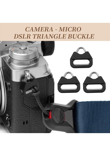 10PCS Kamera Lug Ring Kamera Kayışı Üçgen Bölünmüş Halka Kancası Fujifilm Için Lecia Için Nikon Için Nikon Için Olympus Dslr (Yurt Dışından) indirimleri