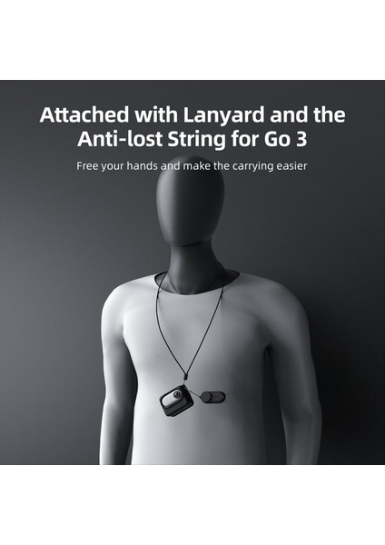 INSTA360 Go 3 Vücut Silikon Kapak Koruma Korusu Koruyucu Gövde Kılıfı INSTA360 Go 3 Aksesuar Mavi (Yurt Dışından)