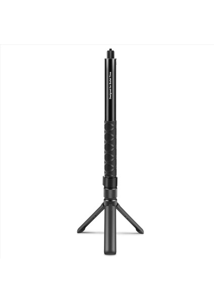 Döner Tutma Masaüstü Tripod INSTA360 X3 Zaman Denetleyicisi 110CM 5 Bölüm Selfie Stick Monopod-B (Yurt Dışından)