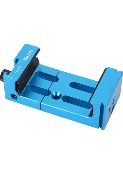 Xıletu Xj-8 Tripod Kafa Braketi Cep Telefonu Tutucu Klibi Telefon Flashlight Mikro Telefon Ruh Seviyesi ve Soğuk Ayakkabı Dağı Mavisi (Yurt Dışından) fırsatları