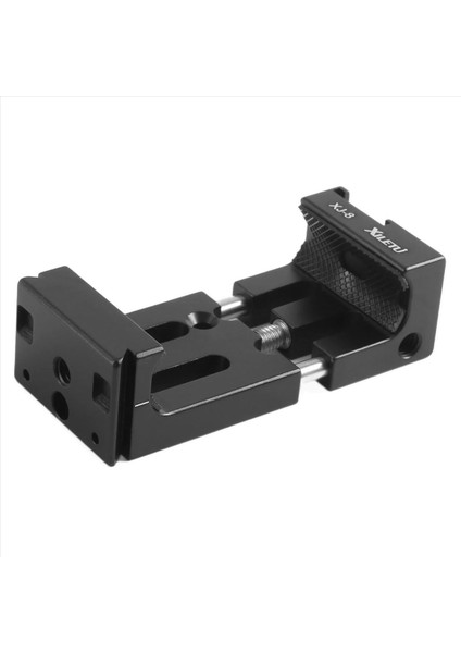 Xıletu Xj-8 Tripod Kafa Braketi Cep Telefonu Tutucu Klibi Telefon Flashlight Mikro Telefon Ruh Seviyesi ve Soğuk Ayakkabı Montajı Siyah (Yurt Dışından) fiyatları