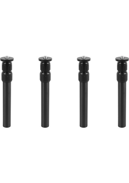 4x Xıletu XM-263A Alüminyum Uzatma Çubuk Çubuk Kutbu 1/4 Inç 3/8 Iplik Stabilizatör Çubuk Monopod Tripod Merkez Eksen (Yurt Dışından)