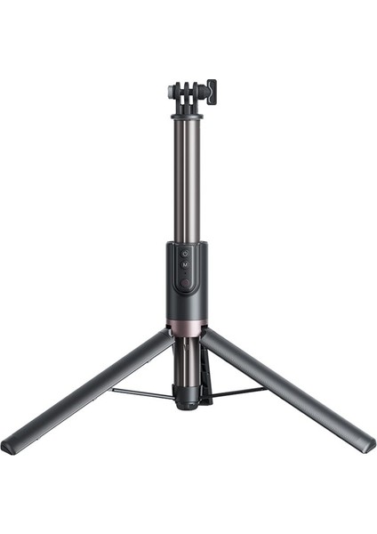 Telesin 1 3m Selfie Stick Tripod Insta 360 GOPRO11/10/9 Aksiyon Kamerası Için Kablosuz Bluetooth Uzaktan Kumandalı (Yurt Dışından)