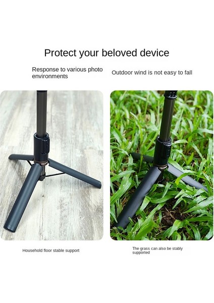 Telesin 1 3m Selfie Stick Tripod Insta 360 GOPRO11/10/9 Aksiyon Kamerası Için Kablosuz Bluetooth Uzaktan Kumandalı (Yurt Dışından) fırsatları