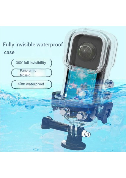 INSTA360 X3 Gölge Kaya Panoramik Kamera 40M Dalış Kılıfı Su Geçirmez Kılıf Diksiz Ekleme Su Geçirmez Kılıf (Yurt Dışından) fırsatları