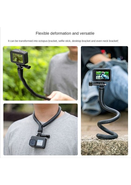 Telesin Mini Eylem Kamera Montajı Gopro INSTA360 Djı Action Mini Kamera Ahtopus Tripod Telefon Tutucu Klip Standı (Yurt Dışından) indirimleri
