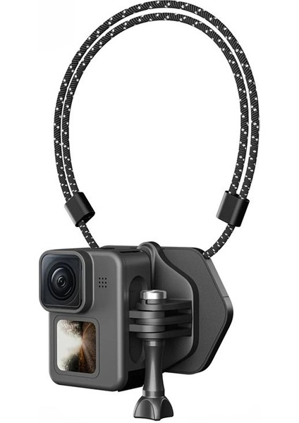 Telesin Evrensel Kamera Montaj Manyetik Boyun Tutucu Kamera Montajı Gopro Hero 11 Mini 10 9 8 7 INSTA360 X3 (Yurt Dışından)