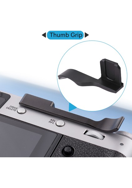 Başparmak Kavrama Alüminyum Alaşım Sıcak Ayakkabı Başparmak El Kavrama Leica M10 /M10-P /M10R Kamera Başparmak Kavrama Siyah (Yurt Dışından) modelleri