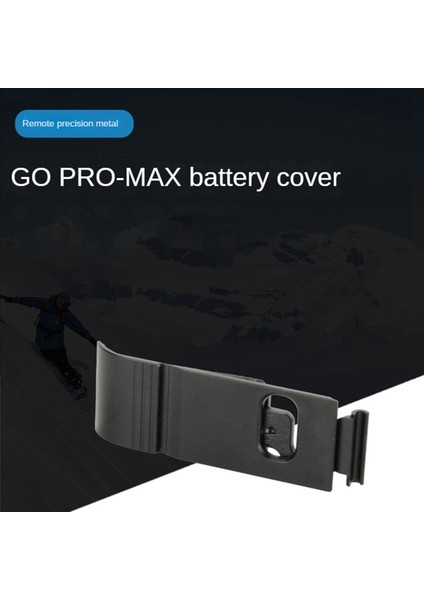 Gopro-Max Sürgülü Pil Yan Kapak Toz Geçirmez Kamera Çıkarılabilir Koruyucu Kapı Kaplama Kılıf Portu Siyah (Yurt Dışından) indirimleri