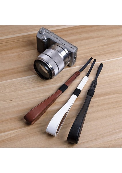 Kamera Bilek Kayış Pu Deri El Kayışı Taşınabilir Kamera Kayışı Kamerayı Beyaz Taşımak Için Uygun (Yurt Dışından) fiyatları