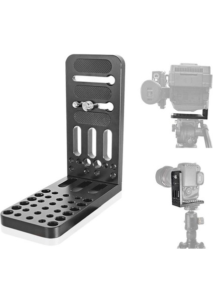 Ruyi&#39 Nin Stabilizatör Hızlı Serbest Bırakma Plakası Evrensel L-Şekilli Dikey Atış Plakası Slr Tripod Hidrolik Kafa Plakası (Yurt Dışından) modelleri