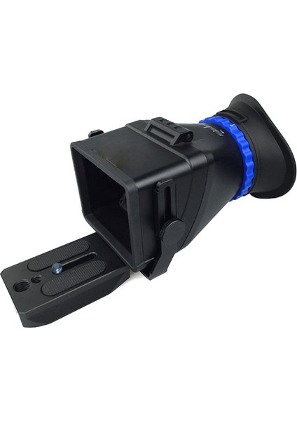 Evrensel 3 0x LCD Vizör 3 Inç 3 2 Inç Flip LCD Ekran 3 Büyütme Vizör (Yurt Dışından)