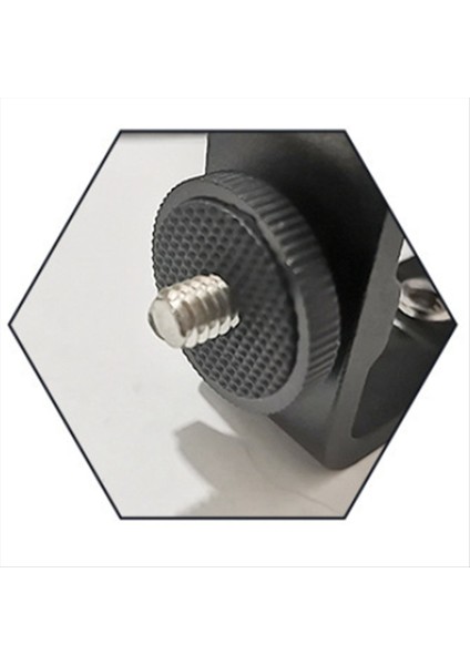 Tutucu Flaş Braket Adaptör Braketi Canlı Yayın Selfie Kamera Telefonları 1/4 Delik Metal Üç Konumlu Makine (Yurt Dışından) fiyatları