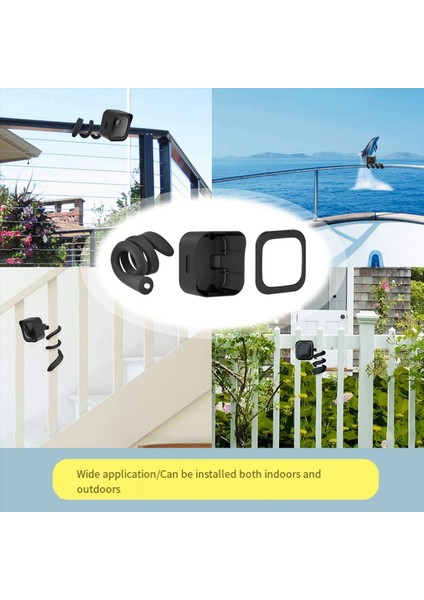 Kamera Duvarı Montaj Standı Göz Kırpma Açık/iç/dış Mekan 4 Gen Braketi 360 Derece Ayarlanabilir Kamera Tutucu (Yurt Dışından) fiyatları