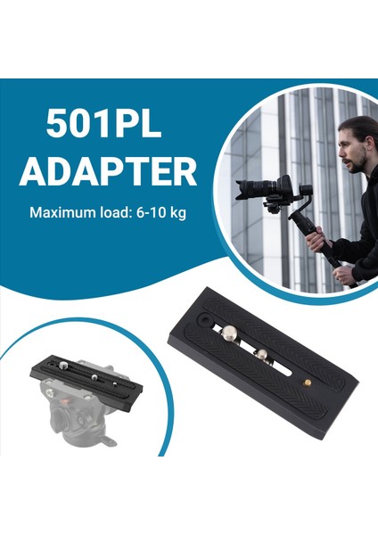 Bexsin 501PL Genfrotto Benro S4 Hidrolik Kafa Hızlı Serbest Bırakma Plakası 120MM Için (Yurt Dışından) fırsatları