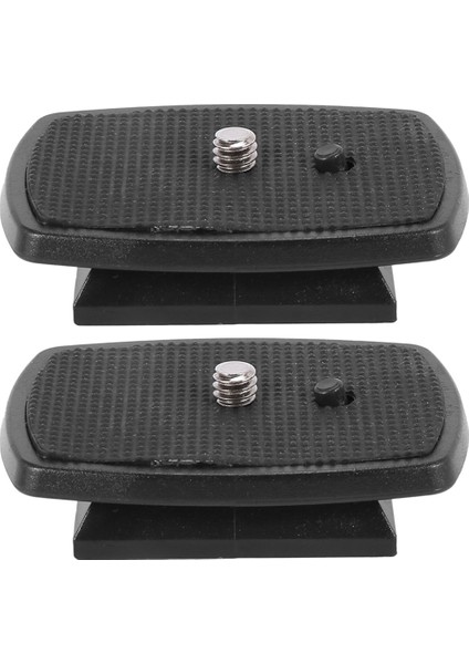 2x Montaj Braket Adaptörü Tripod Hızlı Serbest Bırakma Plakası (Yurt Dışından)