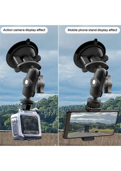 Gopro 11 Kamera Emme Kupası Için 360 ° Ayarlanabilir Çok Fonksiyonlu Standart Adaptör Çekim Braketi Eylem Tutucusu (Yurt Dışından)