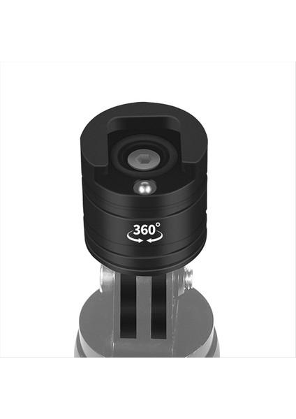 Gopro 12 Aksesuarlar Için Metal Adaptörü 1/4 Inç Alüminyum Tripod Alaşım Montajı 360 Dönüş B Tipi (Yurt Dışından)