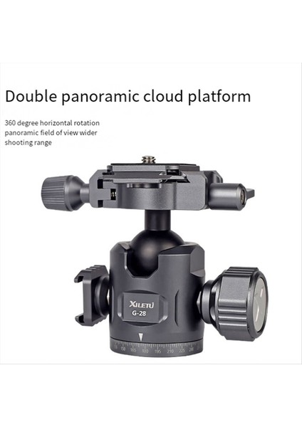 Xıletu Hızlı Dissembly Gımbal Aka Base Mikro Slr Kamera Yatay ve Dikey Çekim Evrensel Stabilizatör Tripod G28 (Yurt Dışından) modelleri