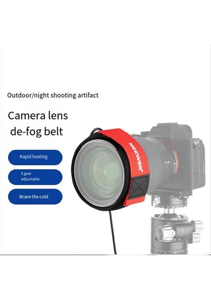 Neewer Kamera Lens Koruma Bandı Bahanet Isıtma Bandı Sıcak Kemer Soğuk Soğuk Boskülleme Çok Fonksiyonlu Isıtma Bandı 400MM (Yurt Dışından) modelleri