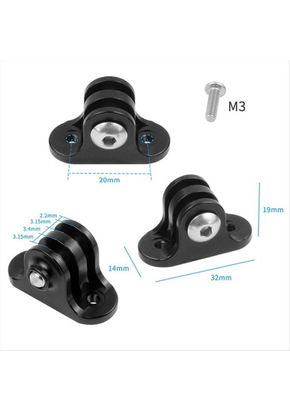 GOPRO12/11 Kamera Kırmızı Çarşamba Deliği Mesafesi 20-22MM Kronç Uzatma Uzatma Metal Cabrio Tutucu A (Yurt Dışından) fiyatları