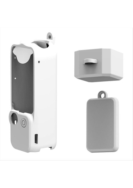 Djı Osmo Pocket3 Silikon Koruyucu Kılıf ve Cep Kamerası Silikon Koruyucu Kılıf Beyaz Düşmeyi Önlemek (Yurt Dışından) indirimleri