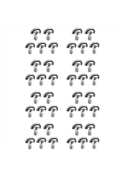 40 Paket 1/4inch Hızlı Serbest Bırakma Plakası Montaj Vidası D-Ring D Mil Qr Vidalı Adaptör Dslr Kamera Tripod Için (Yurt Dışından)