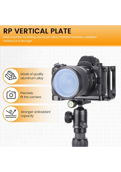Canon Eos Rp Dikey Hızlı Bırakma L Plaka Braketi Tutucu El Kavrama Taban Siyah (Yurt Dışından) fırsatları