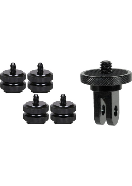 Kamera Sıcak Ayakkabı Montajı 1/4 Inç-20 Tripod Vidalı Adaptör Gopro Ekosistemi Için Kamera Montaj Adaptörü ile (Yurt Dışından)