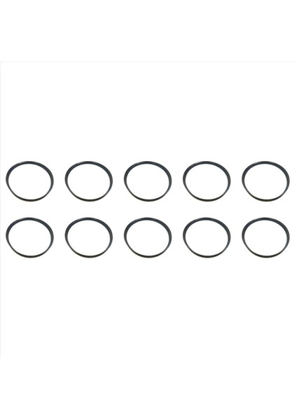 10 Adet Toz Geçirmez Süngü Mühür Halkası Kauçuk Canon Ef 24-105 24-70 17-40 16-35 mm Lens Onarımı (Siyah Daire) (Yurt Dışından)